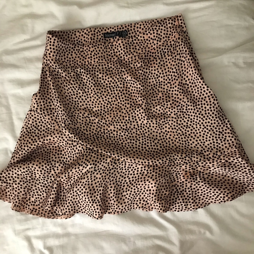 Ruffle Cheetah Skirt